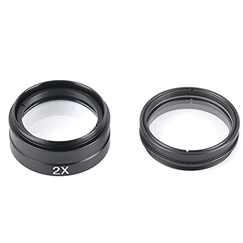 Microscope 0.3X 0.35X 0.5X 0.75X 2X 1X Lens 42mm Mounting Thread Microscopio Camera Objective Lens(0.35X 0.5X 1X 2X)