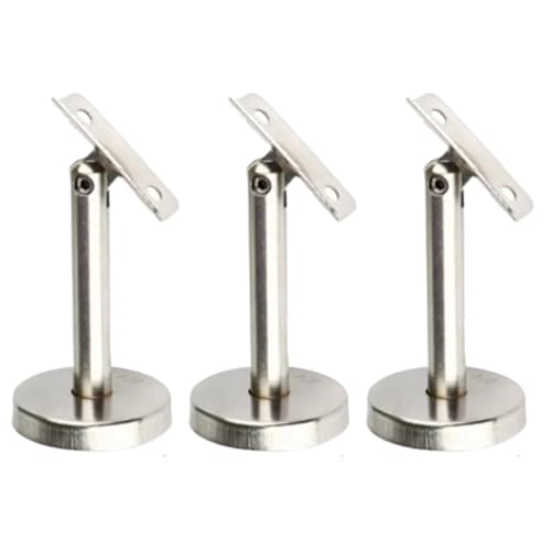 Soporte pasamanos ajustable para solucionar desniveles en pared de escalera 304 2