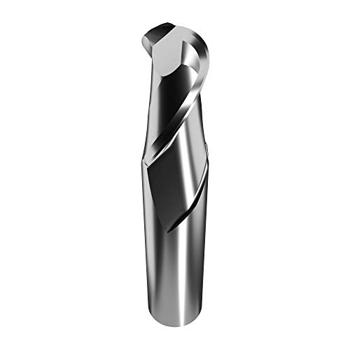 Image of CEM964B2TIALN Primate Standard End Mill, TiAlN Coating, Ball Nose, 2 Flute, 9 /64 inch Diameter, 1 /2 inch LOC, 2 inch OAL, 3 /16 inch Shank