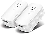 TL-PA9020P Powerline Adapter AV2000 Mbps - Gigabit Port, Ethernet Over Power, Plug & Play, Power Saving, MU-MIMO 2Pack