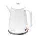 CONCEPT Hausgeräte Hausgeräte RK0080 - Bollitore in ceramica con design originale e moderno, 1,5 l, colore: Bianco