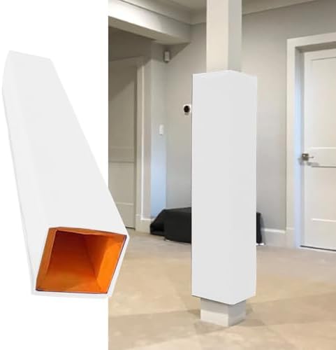 Weatherproof Basketball Pole Padding - 4ft Protective Cover for 4-8" Square Poles - Safe Wrap-Around Padding for Outdoor Playgrounds & Indoor Use - Enhance Safety & Durability