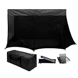 Tienda de campaña para automóvil, toldo Impermeable Anti-UV, 126 x 78 x 76.7 Pulgadas, Resistente al Viento, para SUV, para Senderismo, Viajes, Actividades al Aire Libre, vehículo y camión