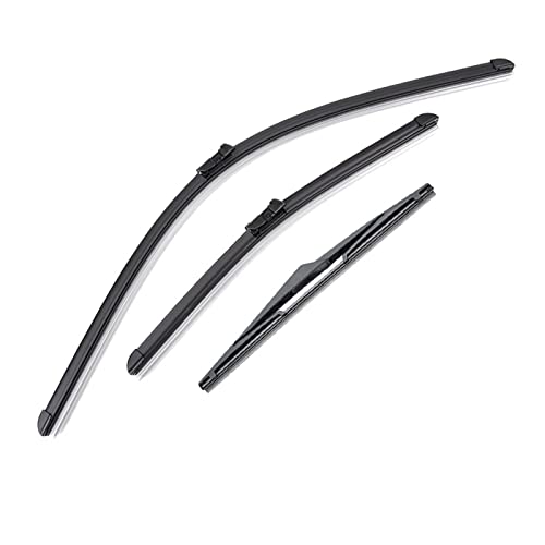 VBPBHFFNMW Conjunto de limpiaparabrisas de limpiaparabrisas de WINDSHIELD CHOADS FRONT WEANT WINDAY SET compatible for Ford Compatible for Kuga MK1 2008-2012 2009 2010 2011 Limpiaparabrisas