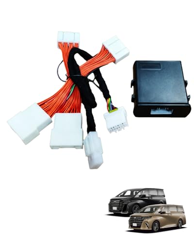 BGUCAR テレビキャンセラー アルファード ヴェルファイア40系用 エラー対策済み ステアリングボタンで機能切替 増設スイッチ不要 カプラーオン式 便利カスタムパーツ