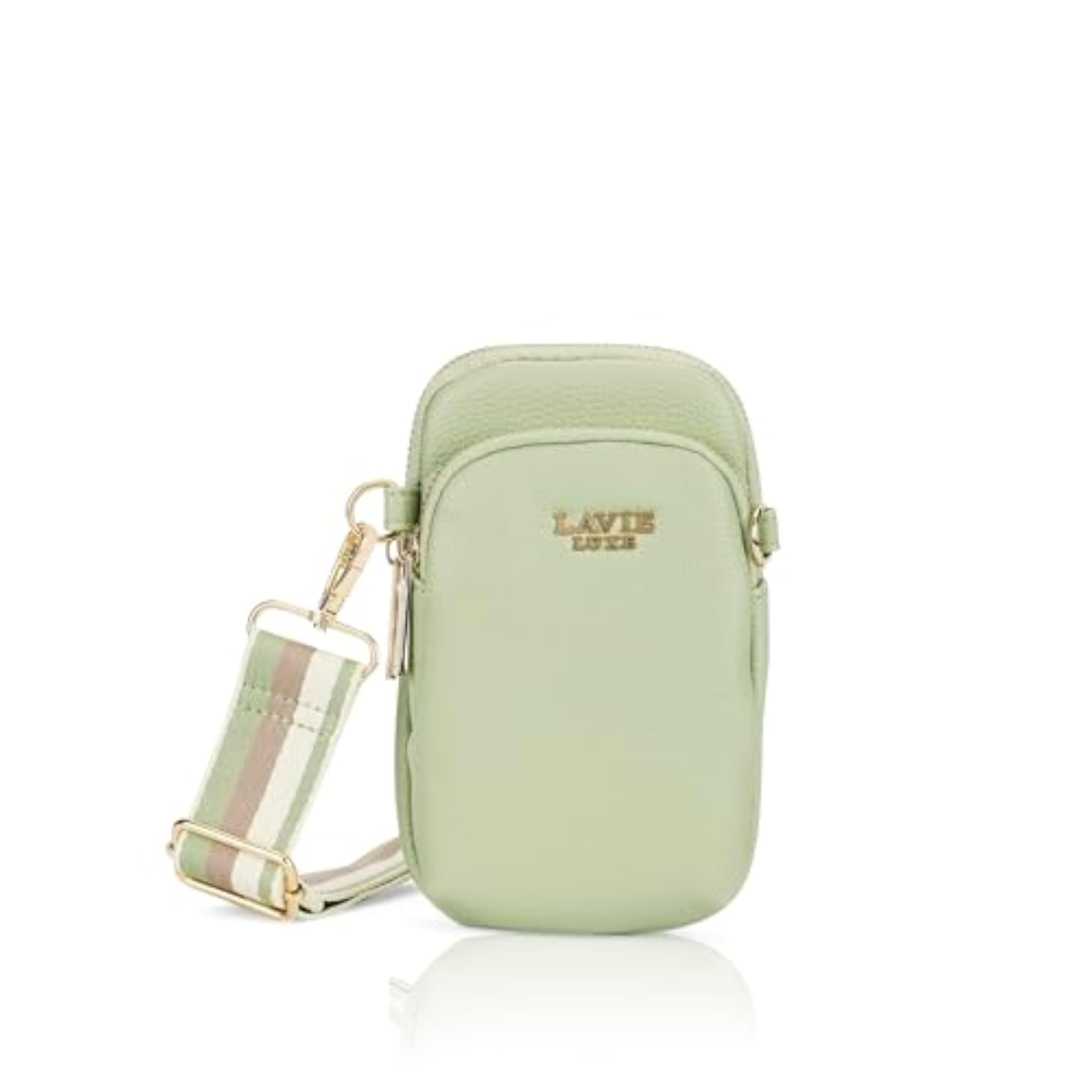 Women's Mobile Vertical 2-Compartment Sling Bag