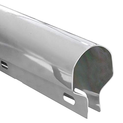 Image of United Pacific 10836 Mud Flap Hanger, 30 inch Chrome, Heavy Duty, 1.13 inch Bolt Pattern