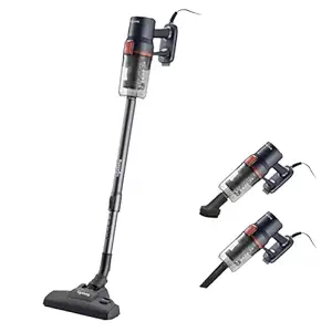 Lifelong Vacuum Cleaner for Home| 600W, 16KPA Suction, Hand held & Stick Vaccum Cleaner with 3 Attachments|HEPA Filter, Corded Vacuum Cleaner for Cleaning House Floor, Sofa & Bed