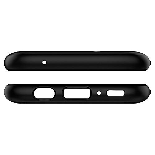 Image of Spigen Rugged Armor | Samsung Galaxy M31 Case [Air Cushion Protection] [Flexible] Galaxy M31 Back Cover | TPU - Matte Black