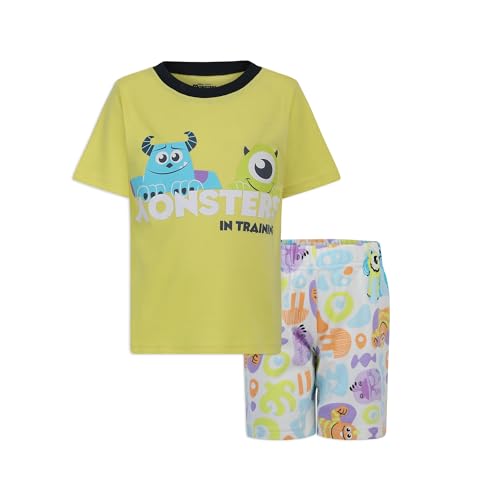 Conjunto Disney de ropa de verano infantil con playera de manga corta para jugar en el parque