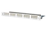 Metz Connect Patchfeld alu. elox. UAE 50x8(4)Kat.3 130886-E