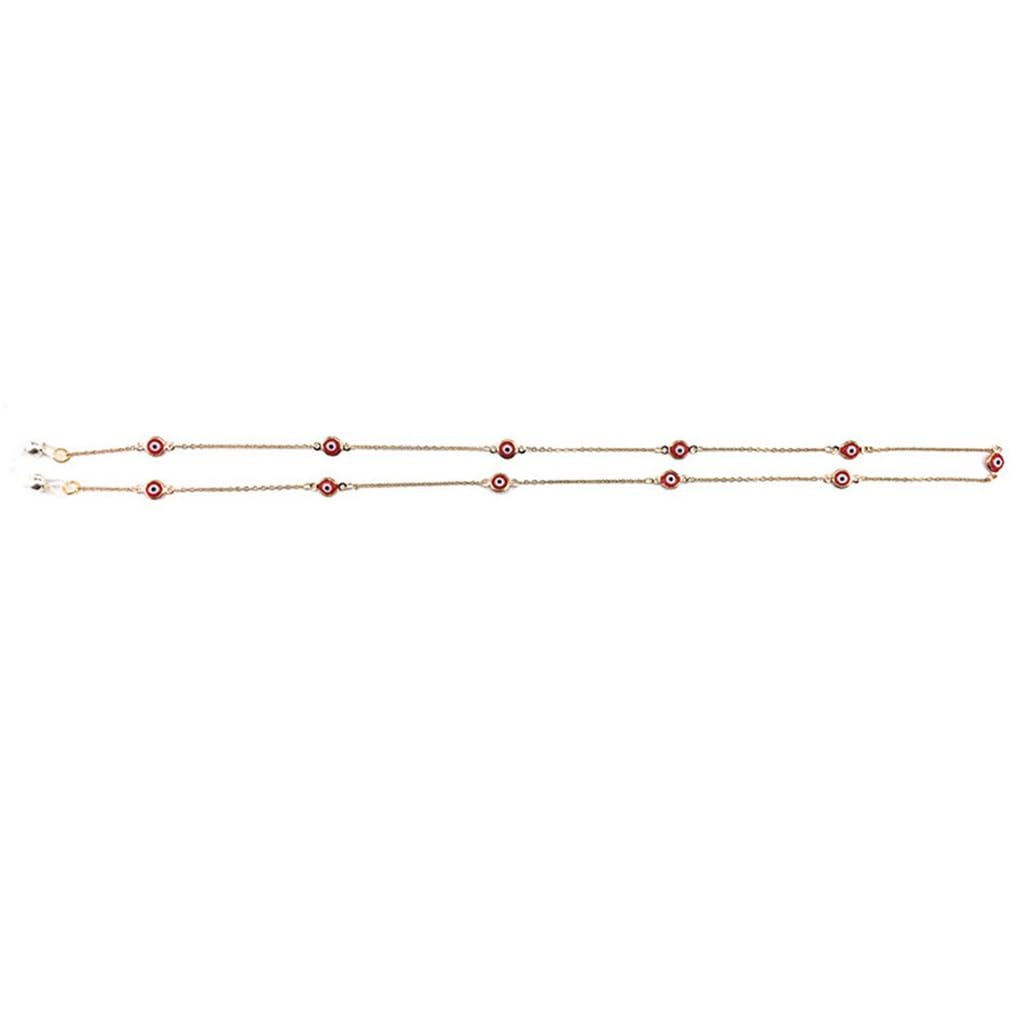 Accessorio for Cordino for Occhi Piccoli Occhiali Anti-smarrimento Corda Maschera Collana Catena for Occhiali