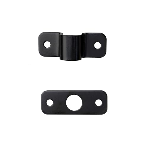 Türriegel Torriegel Bolzenriegel Riegelverschluss (1, Türriegel 420/14 Schwarz)