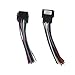 YYU Upgraded 16 Pin Radio Wiring Harness Adapter Male & Female for 2000-2005 Mercedes Benz ML320/ML500/W163/Ml320/Ml55
