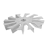 Facile à installer : simple à installer, cette pale de ventilateur est compatible avec divers ventilateurs et appareils de refroidissement, ce qui rend les remplacements rapides, pale de ventilateur de compresseur d'air, petite pale de ventilateur de compresseur d'air