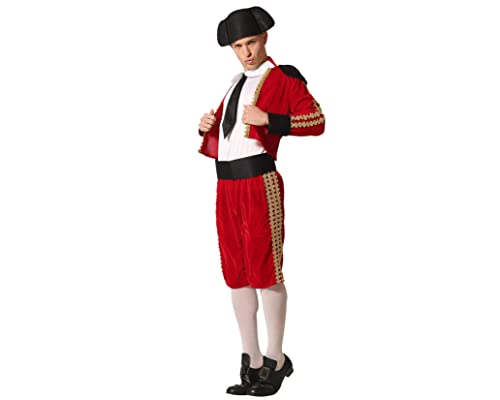 Atosa déguisement torero rouge homme M