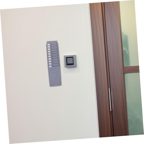 Fiches perdues ? Utilisez ce support mural pour cartes de présence rétractable blanc - 6