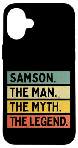 Samson The Man The Myth The Legend �ʔ������� �X�}�z�P�[�X iPhone 16 Plus �p