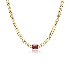 Garnet CZ-Gold