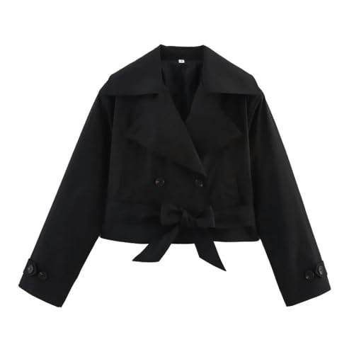 Veste coupe-vent à manches longues NYSDM style britannique chic pour femme