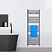 Produktbild VILSTEIN® Badheizkörper [150x50cm] - Handtuchheizkörper Elektrisch Nutzbar - Handtuchtrockner Badezimmer - Handtuch Heizkörper Bad mit Seitenanschluss - Handtuchheizung - Wandheizkörper (Schwarz)