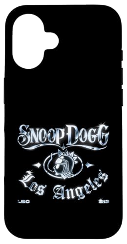 Coque iPhone 16 Snoop Dogg Los Angeles rigide protection motif rigide chromé