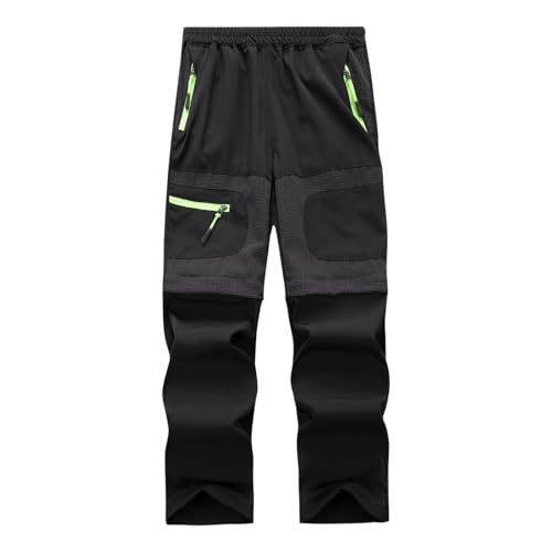 Pantalon convertible zippé enfant à séchage rapide pour randonnée d'été légère