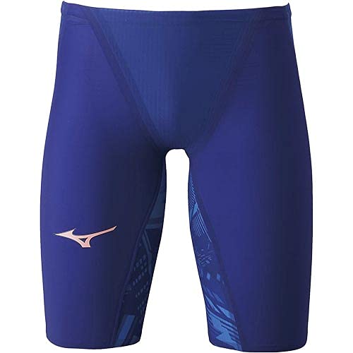 MIZUNO レース用競泳水着 メンズ GX SONIC V MR ハーフスパッツ N2MB0502 ブルー サイズ:130 FINA承認済み