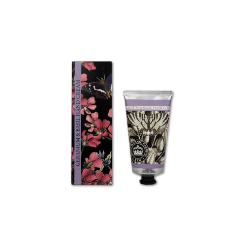 Crème hydratante mains homme et femme géranium basilic 75 ml Kew