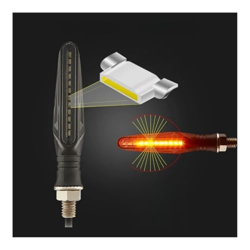 Clignotant de moto étanche haute luminosité pour feux signalisation