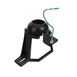 DECOMELODY Soporte para Ventilador de Techo con Adaptador Esférico Kit de Instalación para Techo Inclinado con Accesorios Completos para Montaje Salón