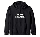 Team Melanie Funny Quote Island Love Television Show Humor Zip Hoodie