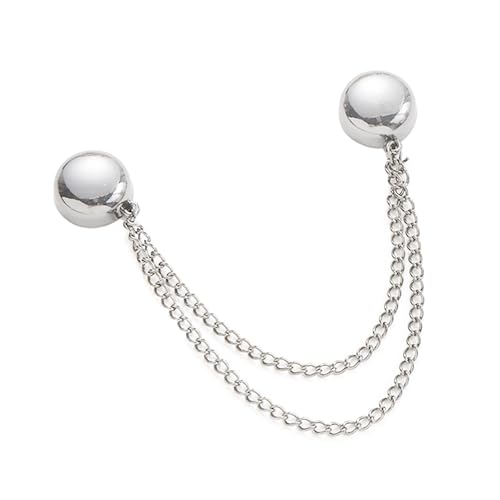 Generisch Pinces à boutons magnétiques, pinces à vêtements, boucle d'écharpe, bouton pression de cravate au poignet, accessoires magnétiques multifonctionnels pour vêtements de femme, décoration hijab