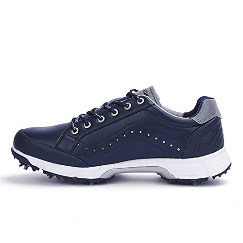 Zapatos-de-Golf-para-Hombre-Zapatillas-de-Deporte-Transpirables-Impermeables-Antideslizantes-Zapatos-de-Golf-comodos-y-con-Picos
