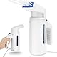 AUAUY Hand Dampfglätter, 700 W Steamer Dampfglätter Reise, 150ML Wassertank Reisebügeleisen Dampf Fast Wrinkle Remover Dampfbürste, Tragbarer Dampfgarer, Kleingeräte Verwendbar für Reisen und Zuhause