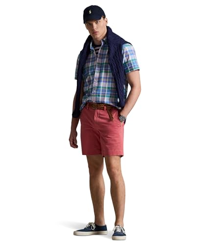 Image of POLO RALPH LAUREN Men's Classic Fit Plaid Oxford Shirt