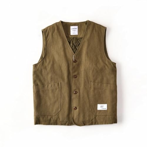 Gilet matelassé pour homme veste sans manches classique et légère noire