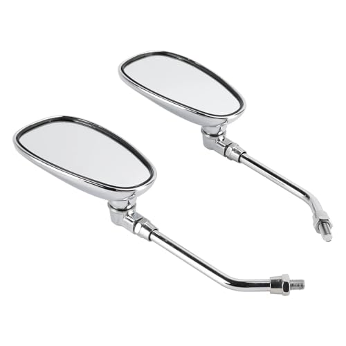 Espejos retrovisores negros contra vibraciones para Yamaha XV1600