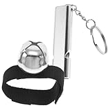 Toddmomy 1satz Bärenglocke Mit Notfallpfeife Und Klare Glocke Für Outdoor-aktivitäten Wandern Camping Und Leicht Und Tragbar Gefahrenvermeidung