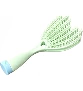 GLIVE (LABEL) The Wet Detangler Hairbrush Wet & Dry For All Hair Types Massage Hairbrush for Stra...