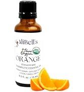 AliBell's - Aromatherapy Oils - Orange Essential Oil Organic - 15 ml Undiluted Therapeutic Grade ...