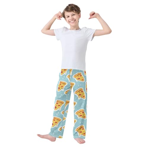 ALAZA Pajama Pants Long Soft Sleep Pant Pajama Bottoms pj pants for 6-14 Years2