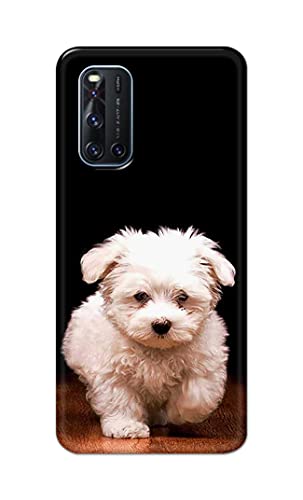Image of PRINTFIDAA� Printed Hard Back Cover Case for Vivo V19 Back Cover (Puppy Dog) -2808