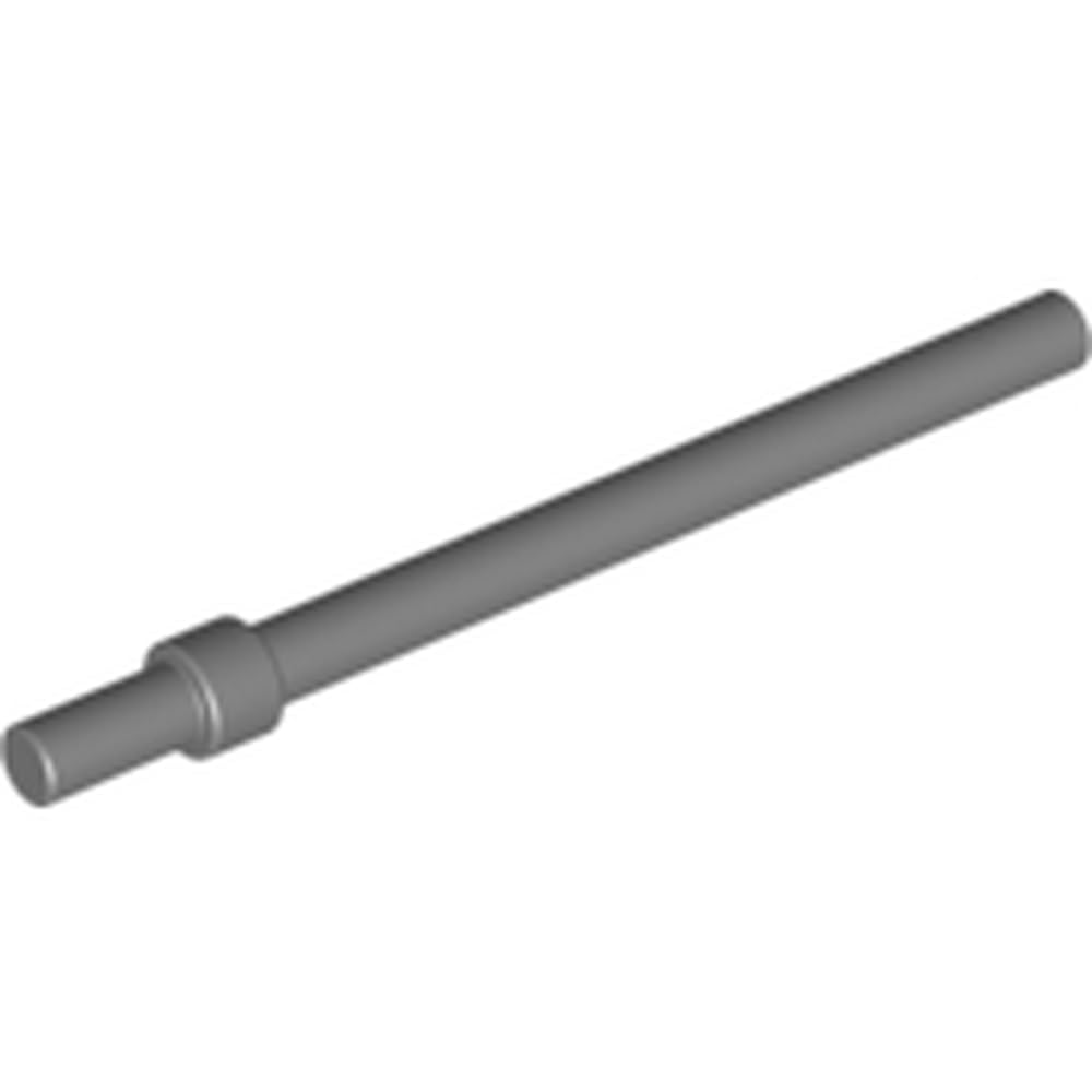 LEGO Bar 6L with Stop Ring, Part 63965, Choose Your Colour (Dark Bluish Gray, 2, count) — image 1