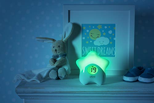 Chicco Star Luz Noturna Com Termometro Branco