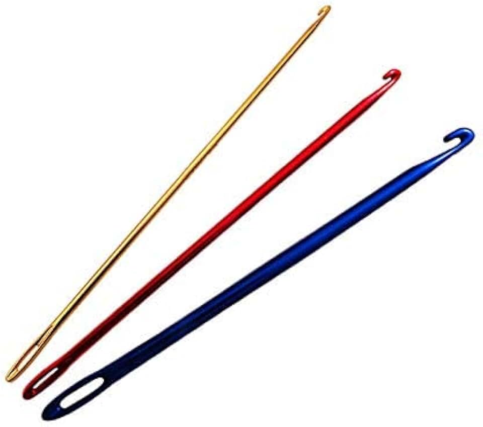 крючок knit pro aluminum 30884 диаметр 9 мм. крючок с ушком для вязания. крючок с игольным ушком. крючок вязальный с защелкой. техника вязания нукинг спицами.