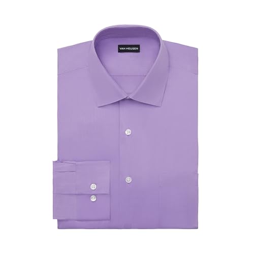 Image of Van Heusen Men's Dress Shirt Fitted Everyday Defense Stretch