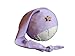 AMOS and SAWYER Knotted Sleeping Hat, Photography Prop (Newborn, Lilac - Star Button)