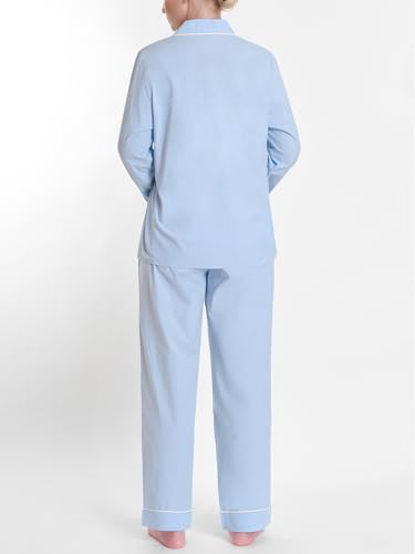 Women's Petite Pajama Set Petite Length Lightweight Cotton Pjs2