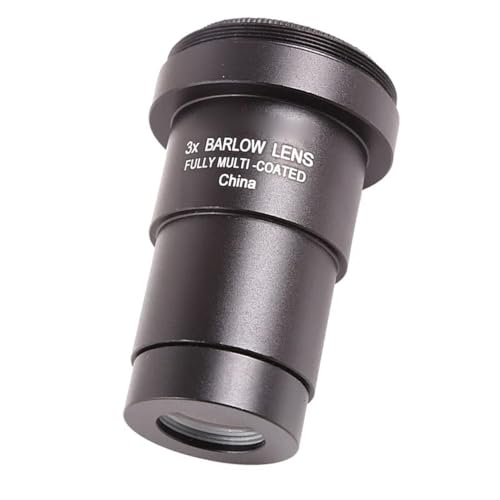 Accesorios para telescopios: lente Barlow 3X con rosca M42 de 1,25''